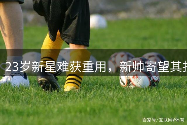 23岁新星难获重用，新帅寄望其担重任